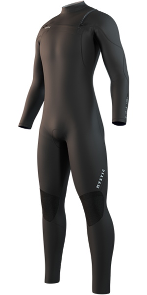 2026 Mystic Mens Star 3/2mm Chest Zip Wetsuit 35000.250017 - Black